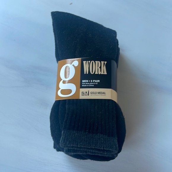 Gold Metal International G-Work Socks large - Picture 1 of 4